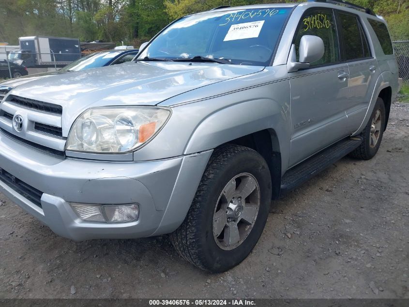 2005 Toyota 4Runner Limited V6 VIN: JTEBU17R358040245 Lot: 39406576