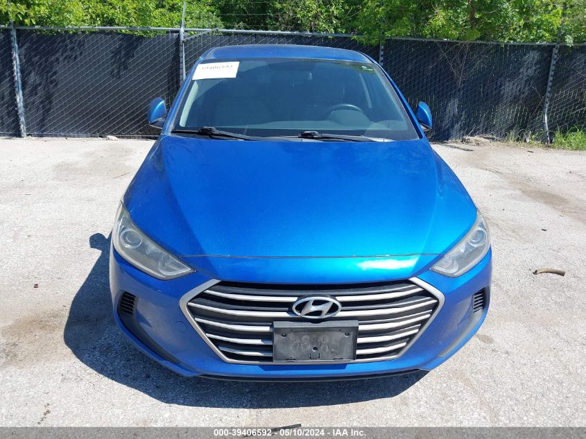 2017 Hyundai Elantra Se VIN: KMHD74LF3HU109170 Lot: 39406592