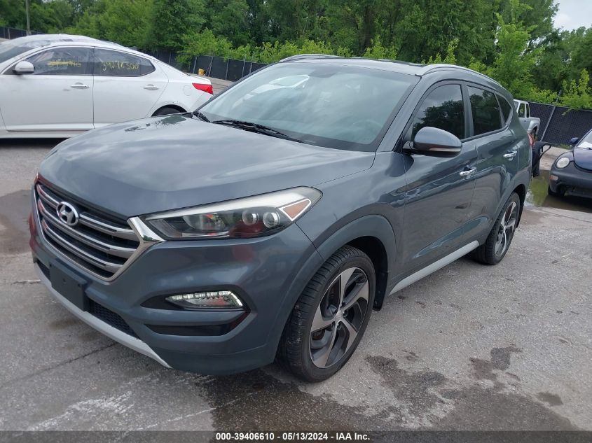 2016 Hyundai Tucson Limited VIN: KM8J33A28GU133651 Lot: 39406610