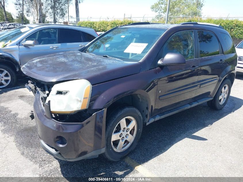 2007 Chevrolet Equinox Lt VIN: 2CNDL63F176121886 Lot: 39406611