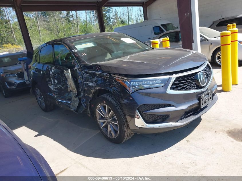 2020 Acura Rdx Technology Package VIN: 5J8TC2H52LL013885 Lot: 39406619