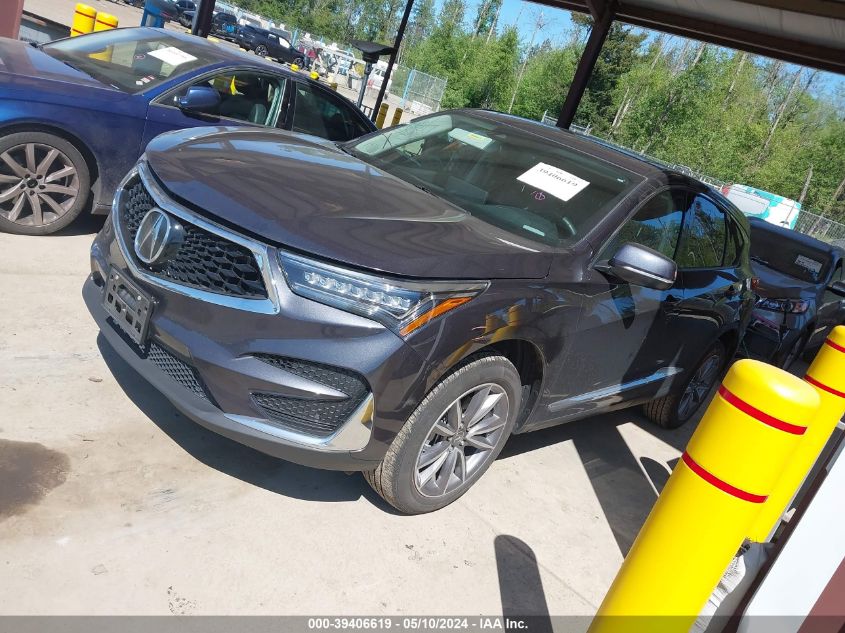 2020 Acura Rdx Technology Package VIN: 5J8TC2H52LL013885 Lot: 39406619