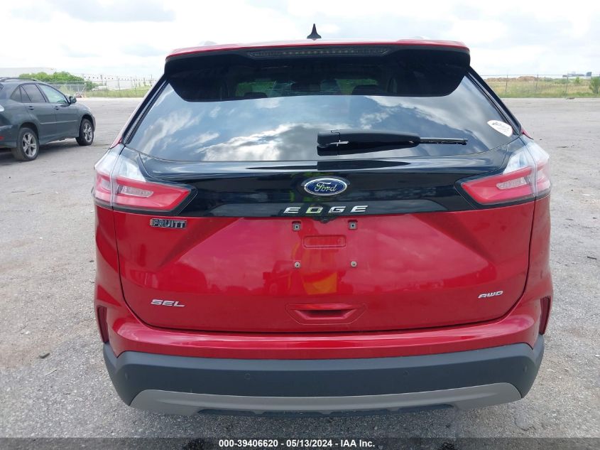 2022 Ford Edge Sel VIN: 2FMPK4J91NBA50713 Lot: 39406620