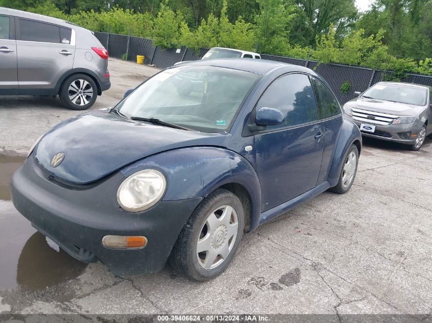 1999 Volkswagen New Beetle Gls VIN: 3VWCA21C5XM442565 Lot: 39406624