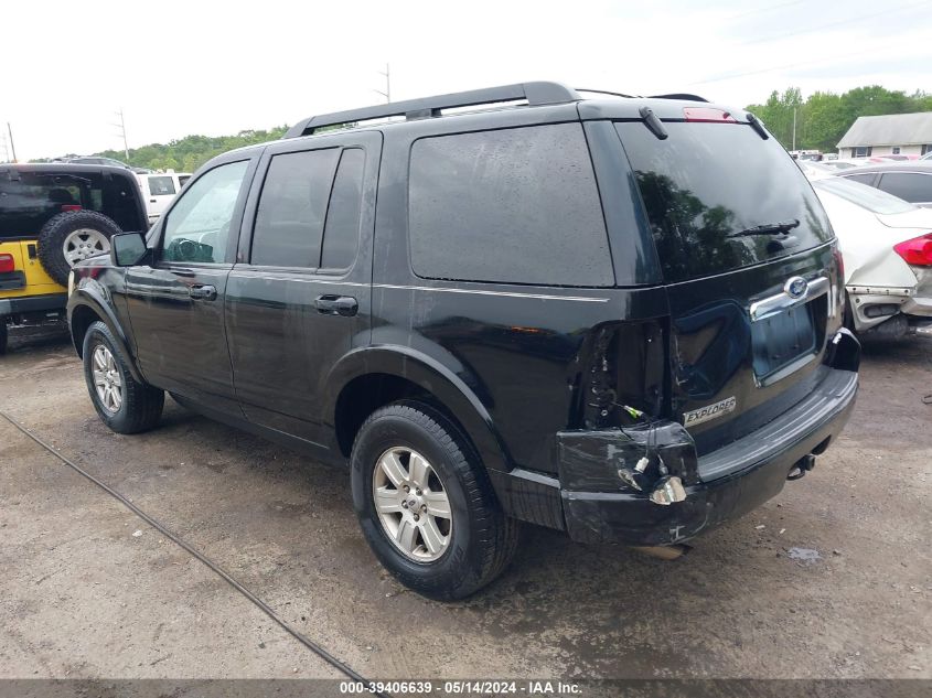 2010 Ford Explorer Xlt VIN: 1FMEU7DE3AUA64113 Lot: 39406639