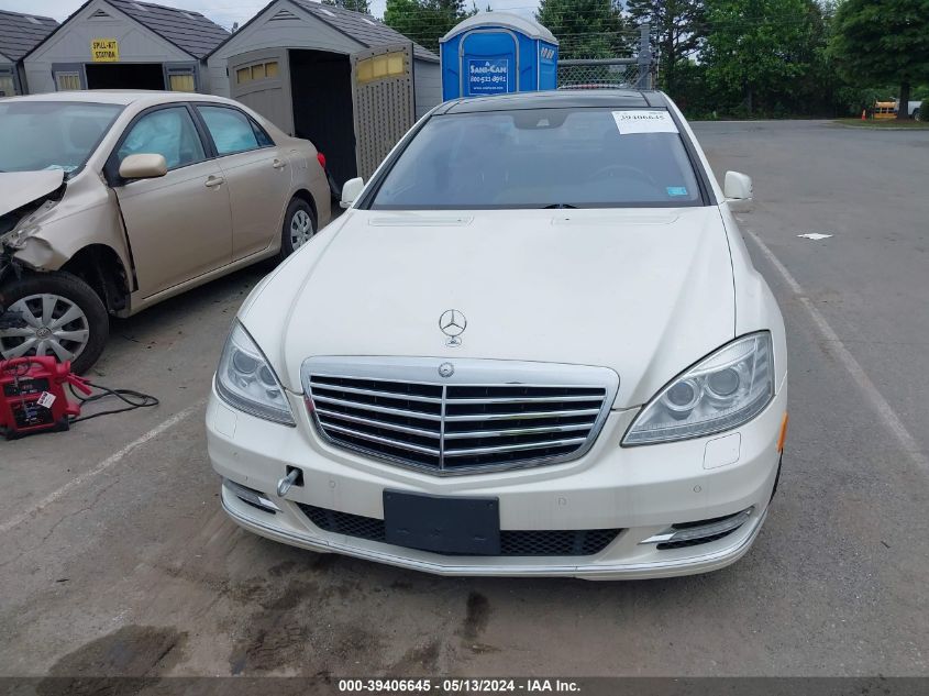 2013 Mercedes-Benz S 550 4Matic VIN: WDDNG9EB8DA524843 Lot: 39406645