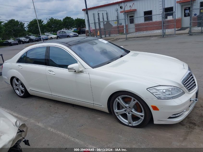 2013 Mercedes-Benz S 550 4Matic VIN: WDDNG9EB8DA524843 Lot: 39406645