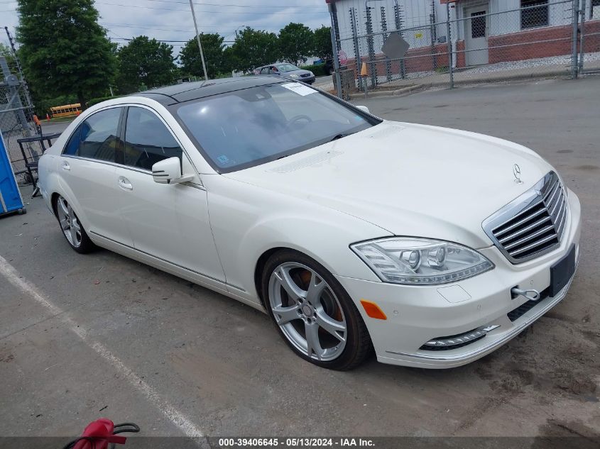 2013 Mercedes-Benz S 550 4Matic VIN: WDDNG9EB8DA524843 Lot: 39406645