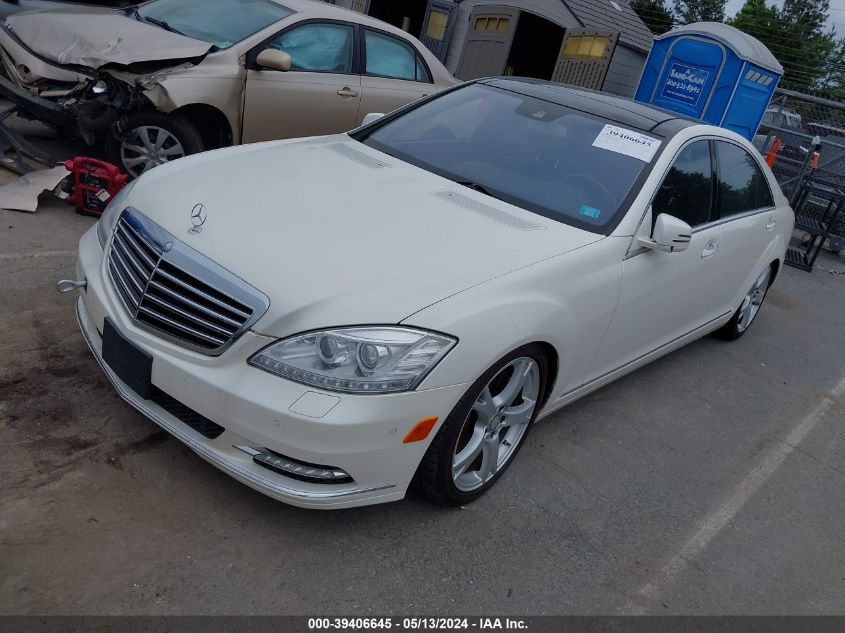 2013 Mercedes-Benz S 550 4Matic VIN: WDDNG9EB8DA524843 Lot: 39406645