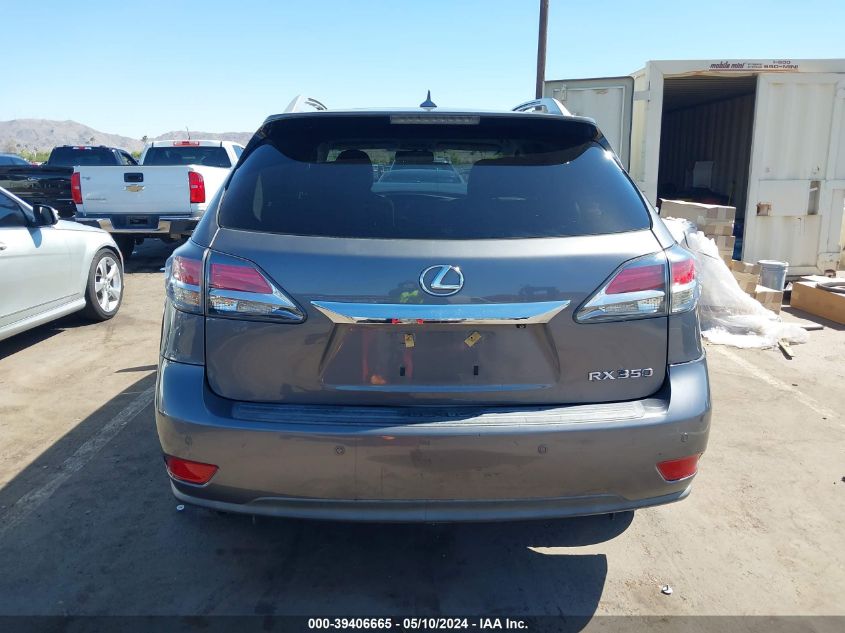 2013 Lexus Rx 350 VIN: 2T2ZK1BA8DC100982 Lot: 39406665