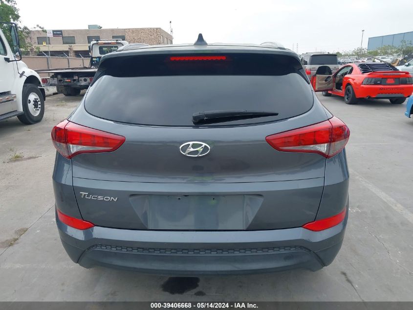 2018 Hyundai Tucson Limited/Sport And Eco/Se VIN: KM8J33A43JV767233 Lot: 39406668