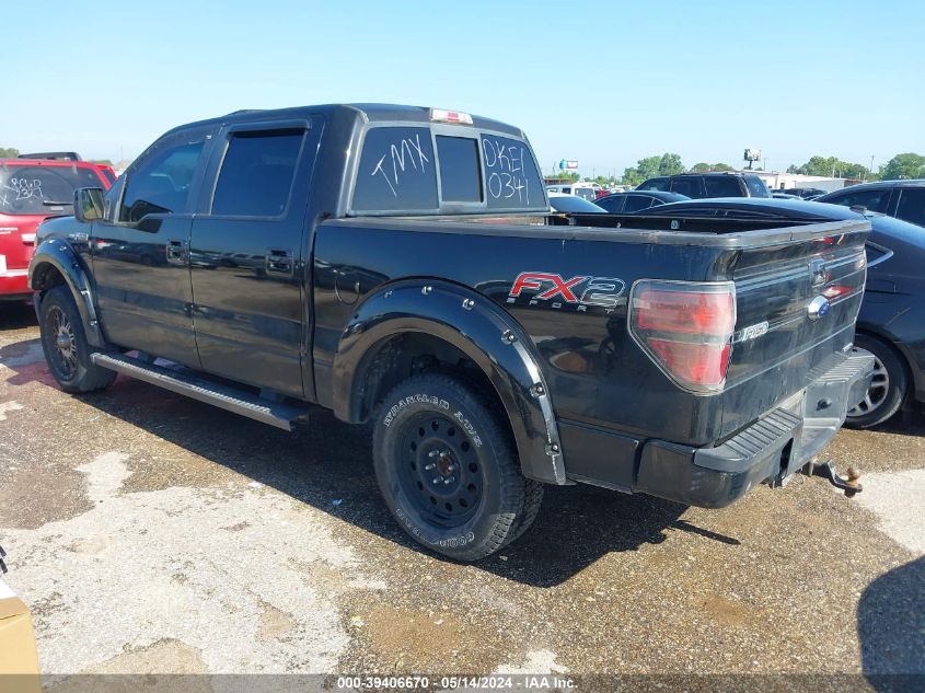 2013 Ford F-150 Fx2 VIN: 1FTFW1CF2DKE10341 Lot: 39406670