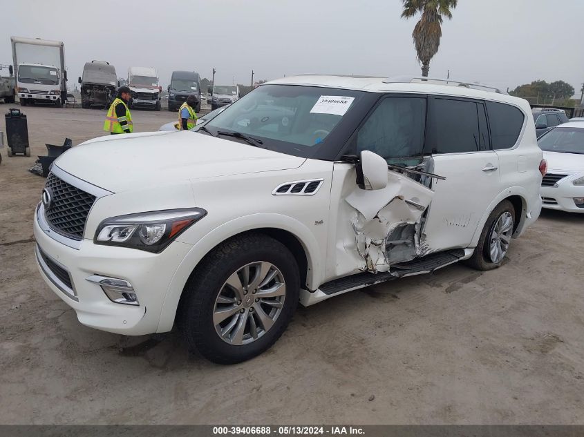 2016 Infiniti Qx80 VIN: JN8AZ2NF4G9613395 Lot: 39406688