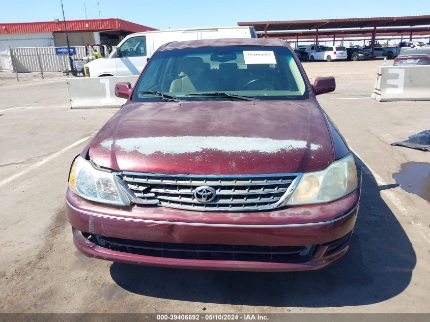 2003 Toyota Avalon Xl VIN: 4T1BF28BX3U316037 Lot: 39406692