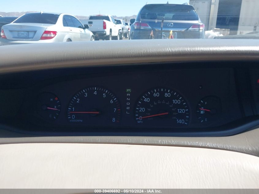 2003 Toyota Avalon Xl VIN: 4T1BF28BX3U316037 Lot: 39406692