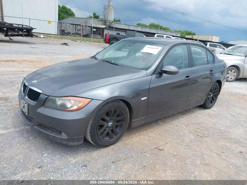 2007 BMW 328I VIN: WBAVA33557PV67928 Lot: 39406694