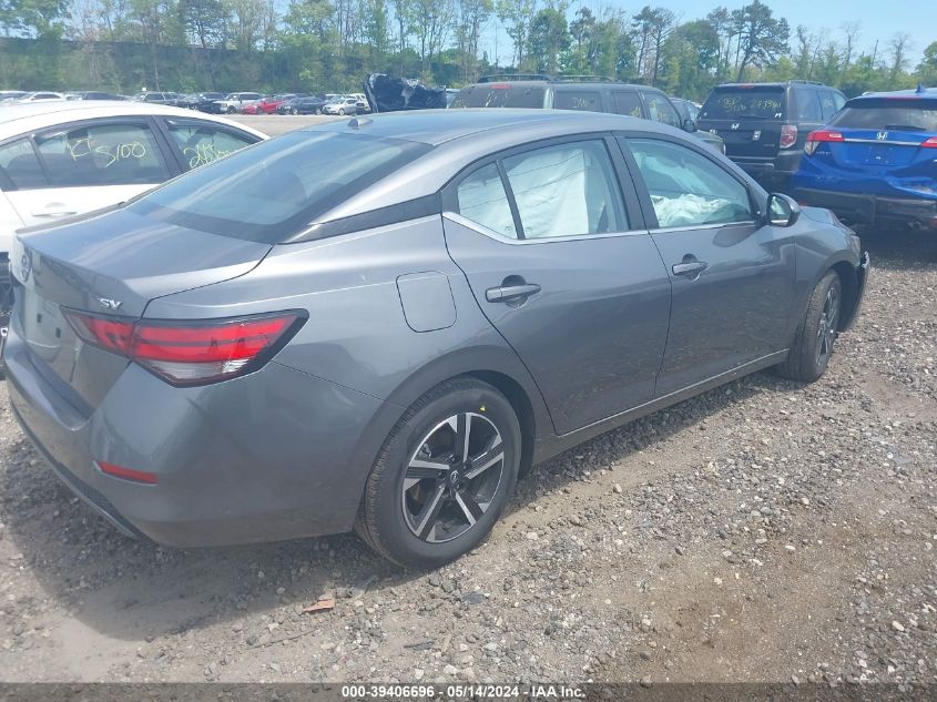 2024 NISSAN SENTRA SV XTRONIC CVT - 3N1AB8CV8RY305997