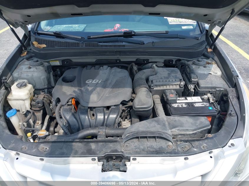 2013 Hyundai Sonata Gls VIN: 5NPEB4AC3DH793092 Lot: 39406698