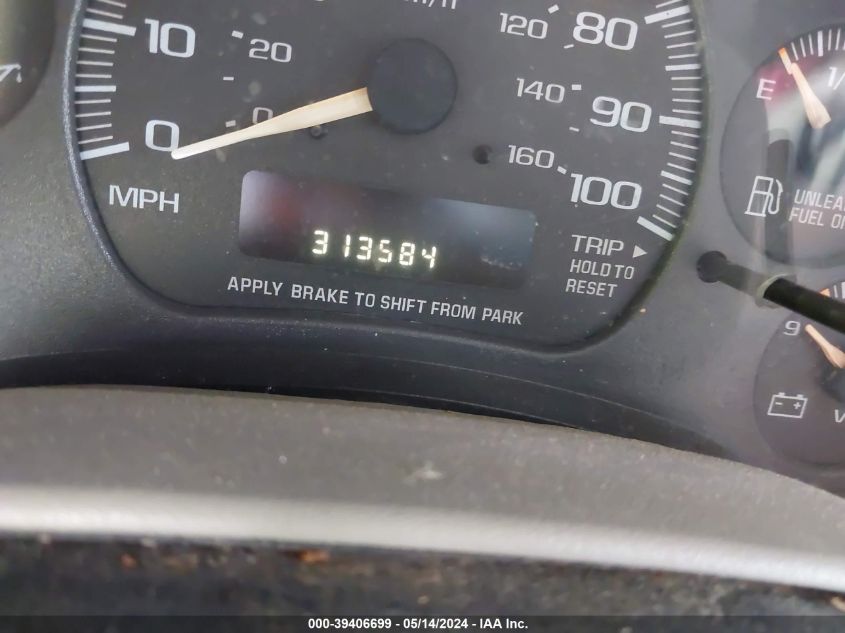 2003 Chevrolet Astro VIN: 1GCDM19X03B134981 Lot: 39406699