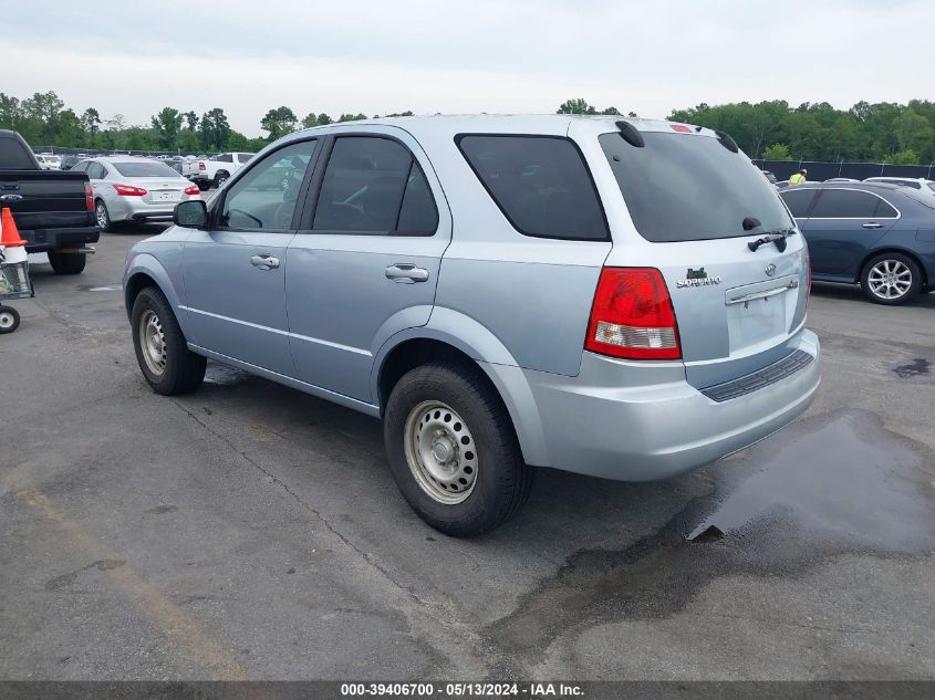 2005 Kia Sorento Ex/Lx VIN: KNDJD733555406695 Lot: 39406700