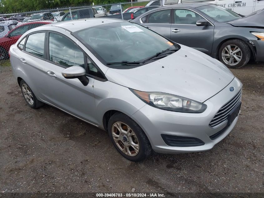 2016 Ford Fiesta Se VIN: 3FADP4BJ3GM122374 Lot: 39406703