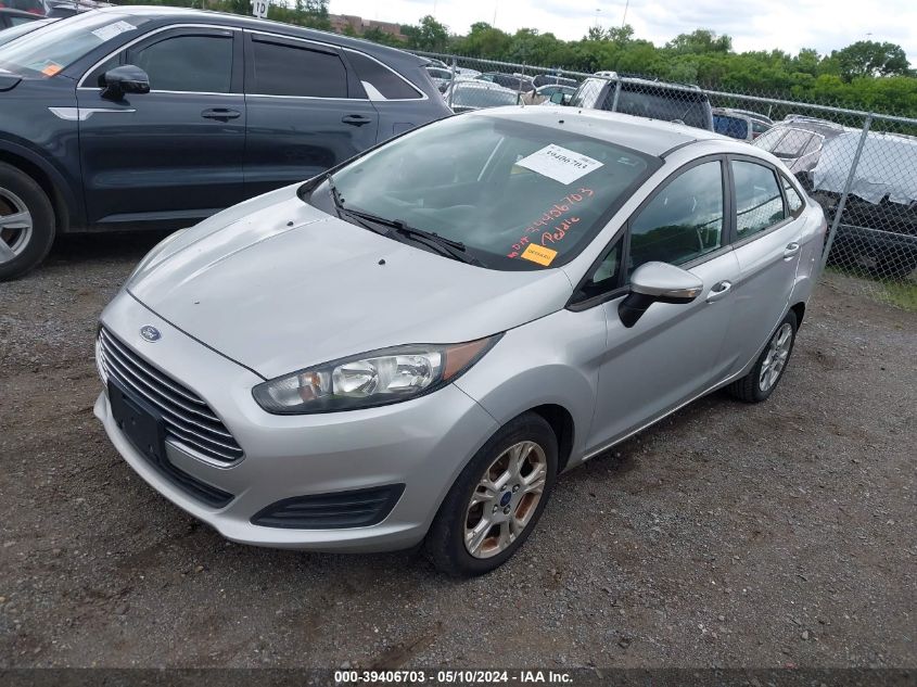 2016 Ford Fiesta Se VIN: 3FADP4BJ3GM122374 Lot: 39406703