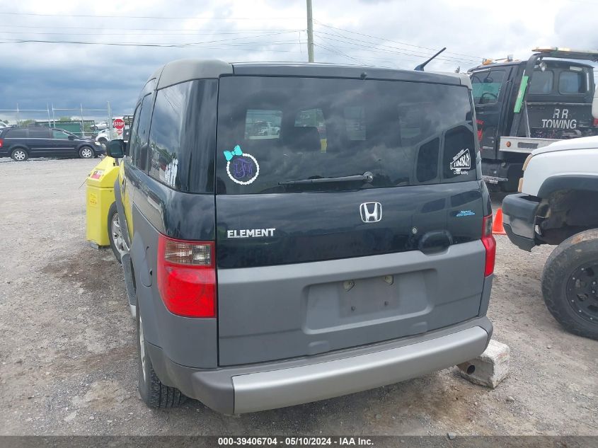 2003 Honda Element Ex VIN: 5J6YH28593L026438 Lot: 39406704