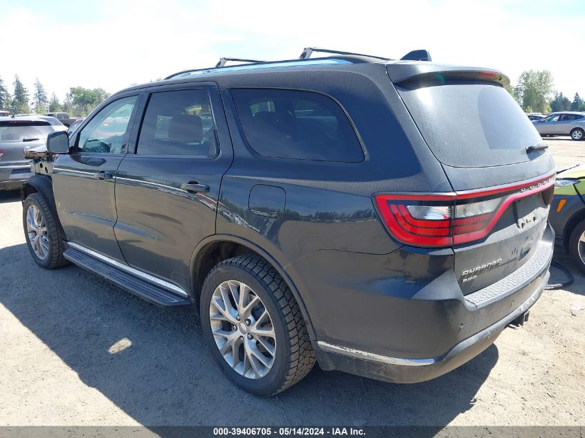 2016 Dodge Durango Limited VIN: 1C4RDJDG0GC315768 Lot: 39406705