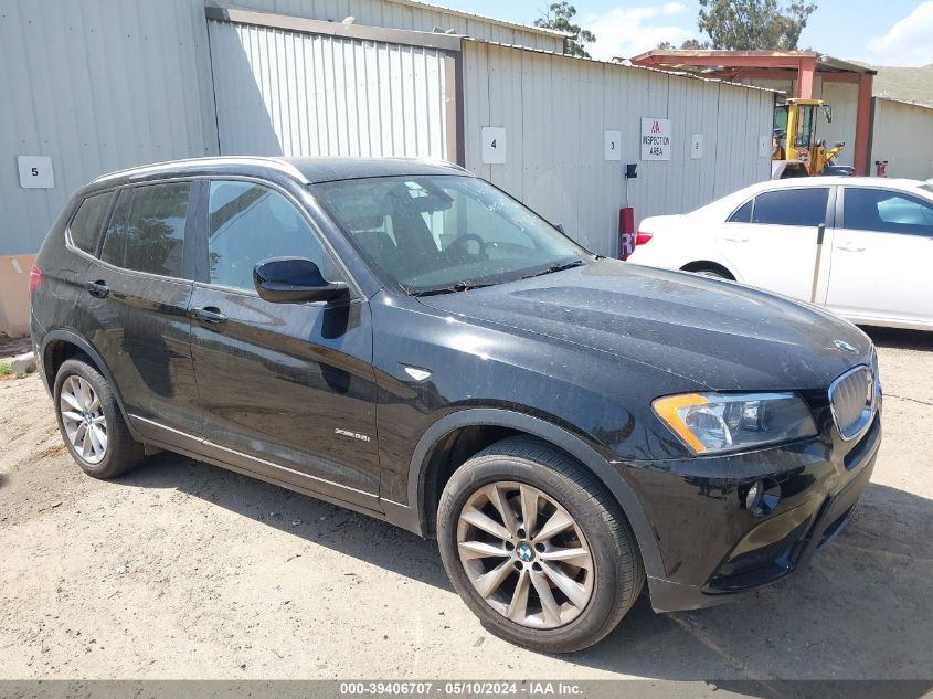 2013 BMW X3 xDrive28I VIN: 5UXWX9C57D0D02202 Lot: 39406707