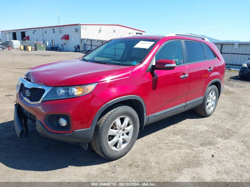 2011 Kia Sorento Lx VIN: 5XYKT4A15BG050145 Lot: 39406713