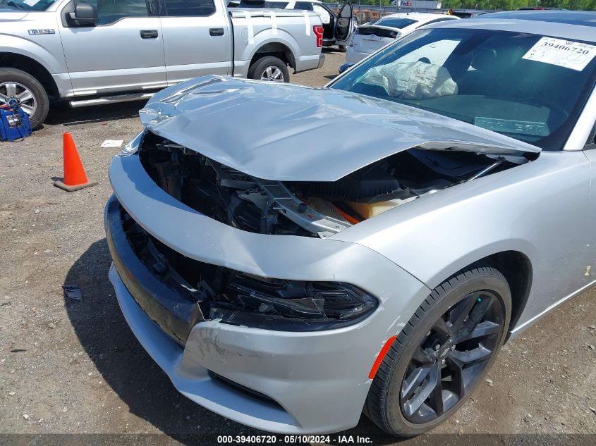 2022 Dodge Charger Sxt Rwd VIN: 2C3CDXBG3NH157453 Lot: 39406720