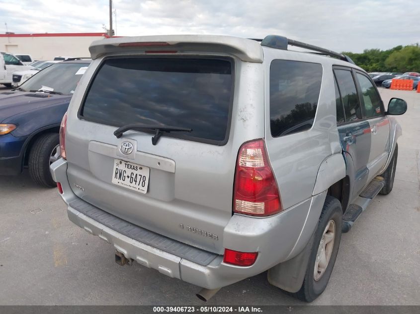 2003 Toyota 4Runner Sr5 V8 VIN: JTEZT14R730012255 Lot: 39406723