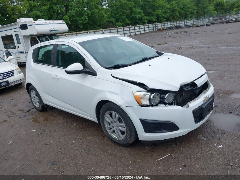 2014 Chevrolet Sonic Lt VIN: 1G1JC6SHXE4108992 Lot: 39406725