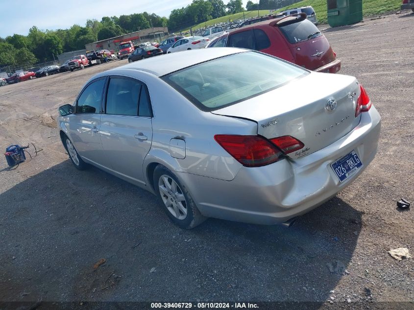 2008 Toyota Avalon Xl VIN: 4T1BK36B48U320113 Lot: 39406729