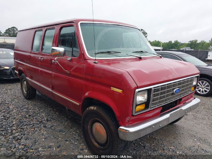 1989 Ford Econoline E250 Van VIN: 1FTFE24H0KHB61928 Lot: 39406732