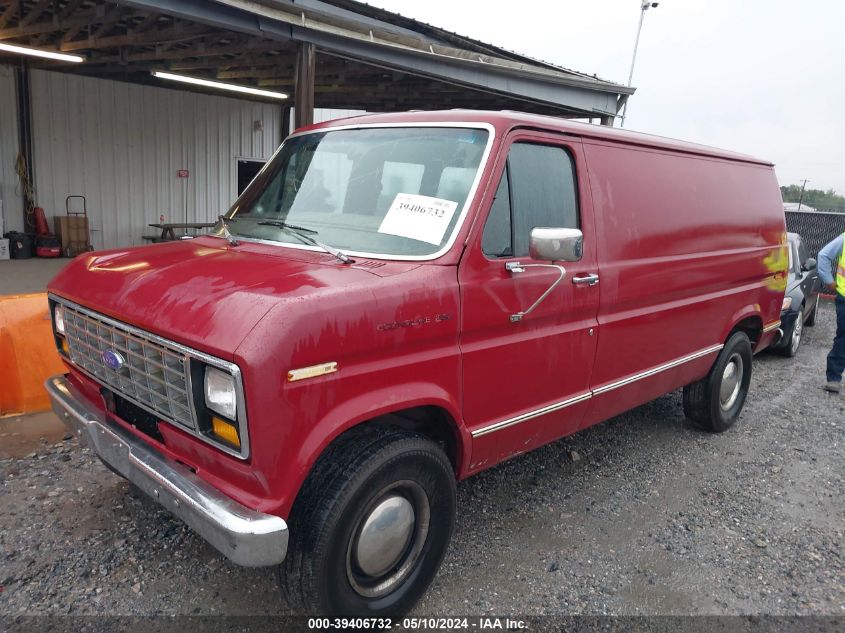 1989 Ford Econoline E250 Van VIN: 1FTFE24H0KHB61928 Lot: 39406732