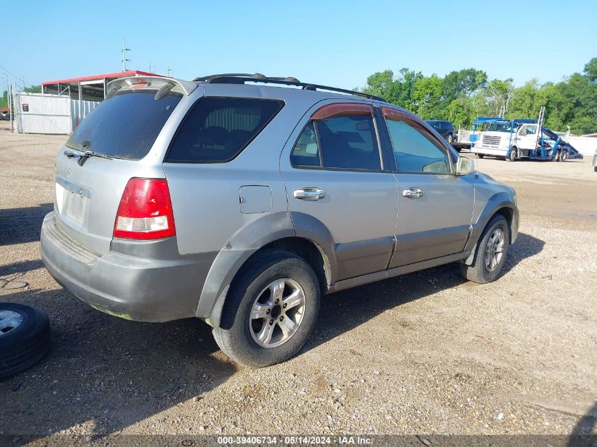 2003 Kia Sorento Ex/Lx VIN: KNDJD733835170136 Lot: 39406734