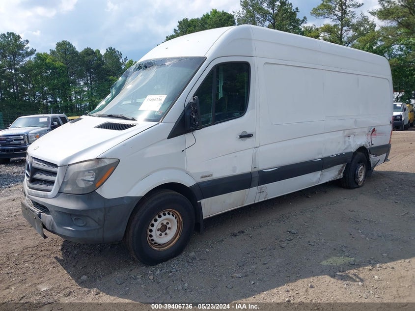 2014 Mercedes-Benz Sprinter 2500 High Roof VIN: WD3PE8DEXE5821633 Lot: 39406736