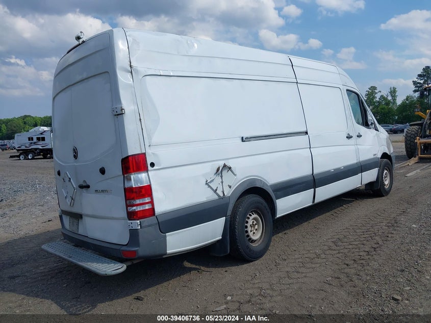2014 Mercedes-Benz Sprinter 2500 High Roof VIN: WD3PE8DEXE5821633 Lot: 39406736