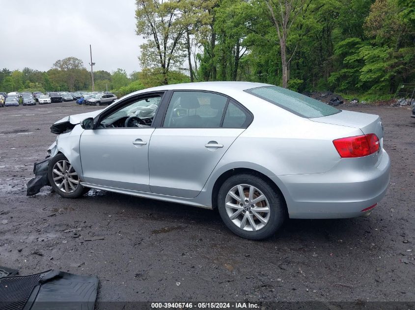 2012 Volkswagen Jetta 2.5L Se VIN: 3VWDP7AJ6CM331449 Lot: 39406746