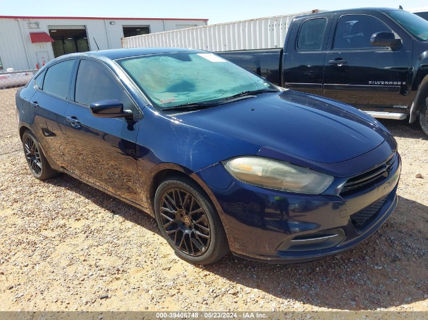 2015 Dodge Dart Sxt VIN: 1C3CDFBB3FD265553 Lot: 39406748