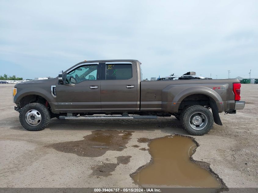 2017 Ford F-350 Lariat VIN: 1FT8W3DT9HEE31961 Lot: 39406757