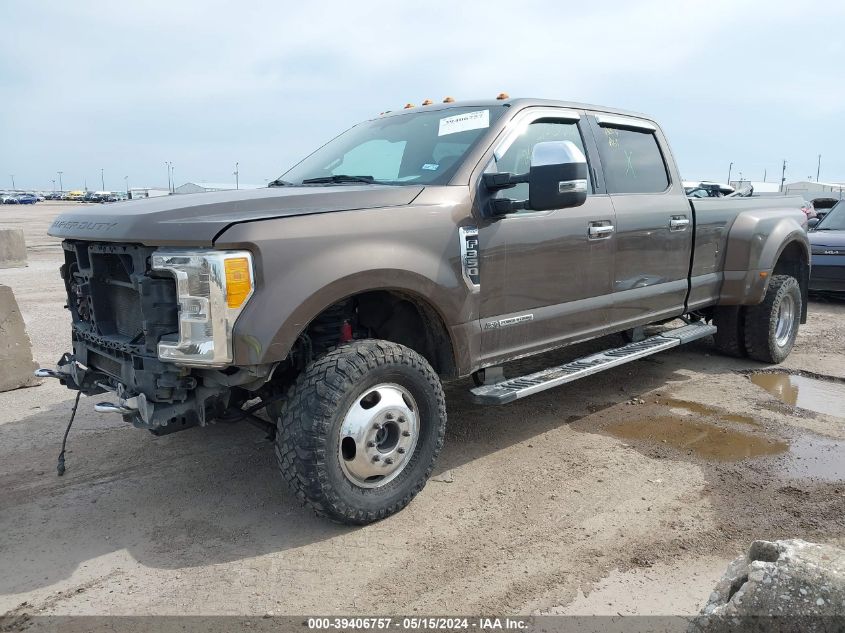 2017 Ford F-350 Lariat VIN: 1FT8W3DT9HEE31961 Lot: 39406757