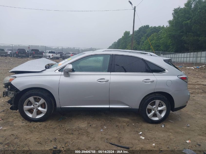 2010 Lexus Rx 350 VIN: 2T2BK1BA9AC064992 Lot: 39406758