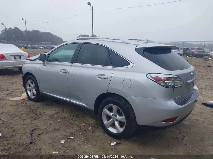 2010 Lexus Rx 350 VIN: 2T2BK1BA9AC064992 Lot: 39406758