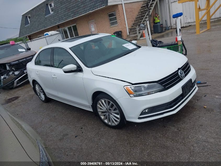 2015 Volkswagen Jetta 1.8T Se VIN: 3VWD17AJ3FM303484 Lot: 39406761