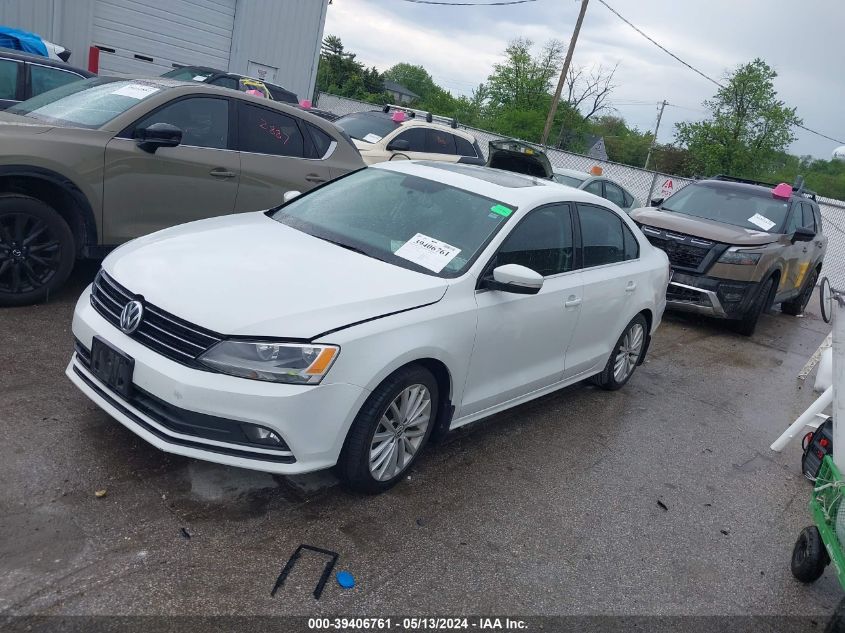 2015 Volkswagen Jetta 1.8T Se VIN: 3VWD17AJ3FM303484 Lot: 39406761