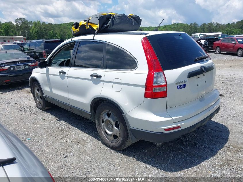 2010 Honda Cr-V Lx VIN: 3CZRE3H35AG705621 Lot: 39406764