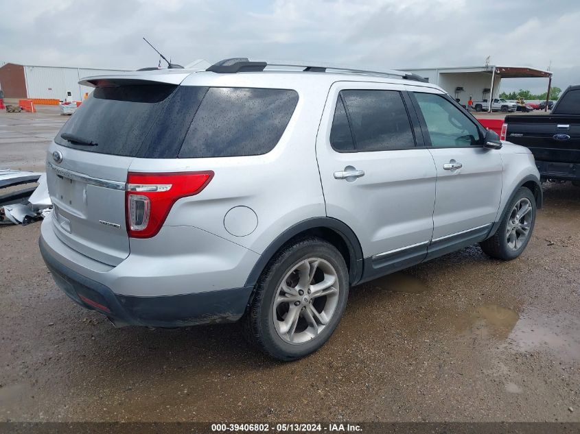 2013 Ford Explorer Limited VIN: 1FM5K7F89DGB00015 Lot: 39406802