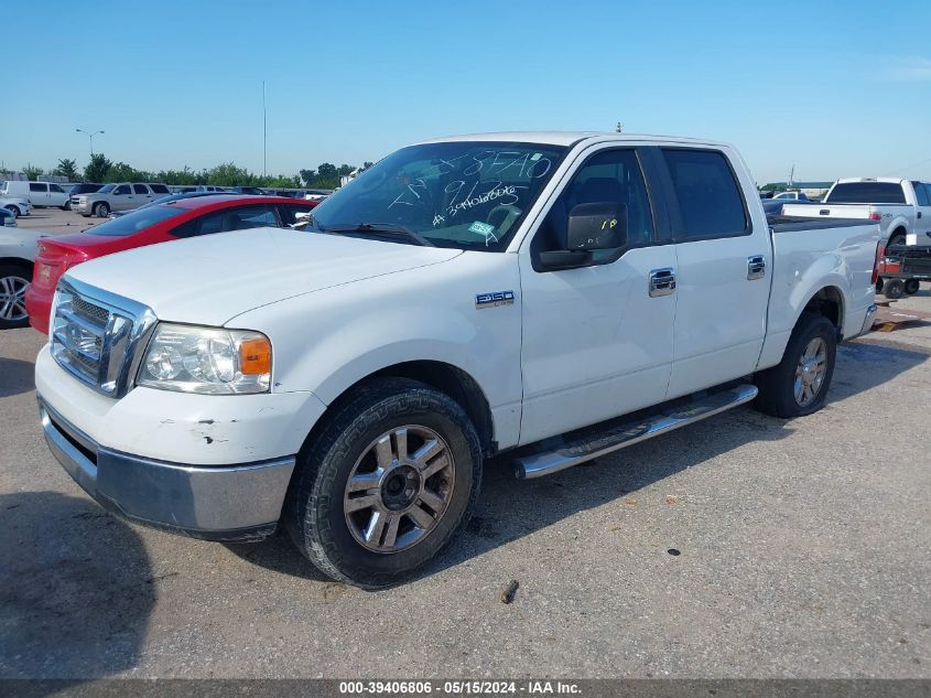 2008 Ford F-150 60Th Anniversary/Fx2/Xl/Xlt VIN: 1FTRW12W48FA09175 Lot: 39406806